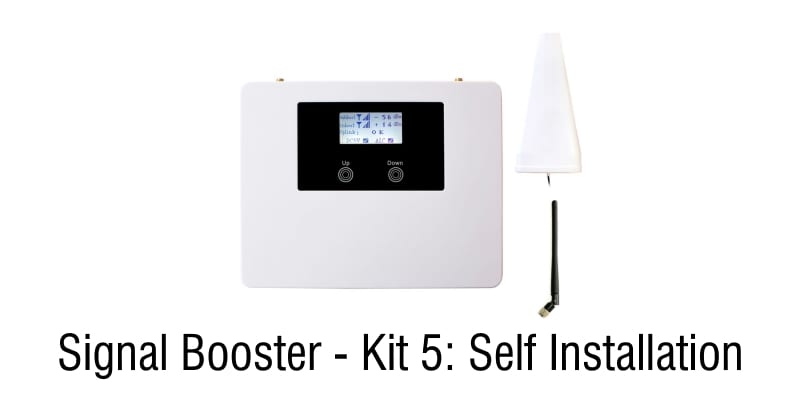 Kit_5 Cell Signal Booster Repeater Dual band